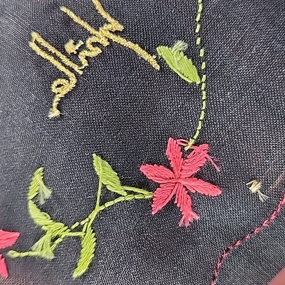 Handkerchief Cotton handmade embroidery - Picture 7 of 10